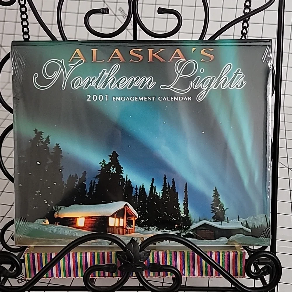 Vintage - Alaska's Northern Lights 2001 Engagement‎ Calendar